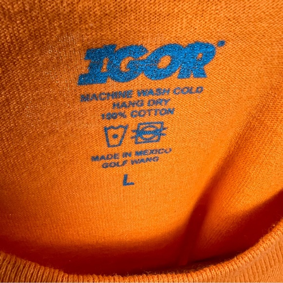 IGOR Tyler the Creator Angel Heart Tour T-Shirt Large - Picture 4 of 7